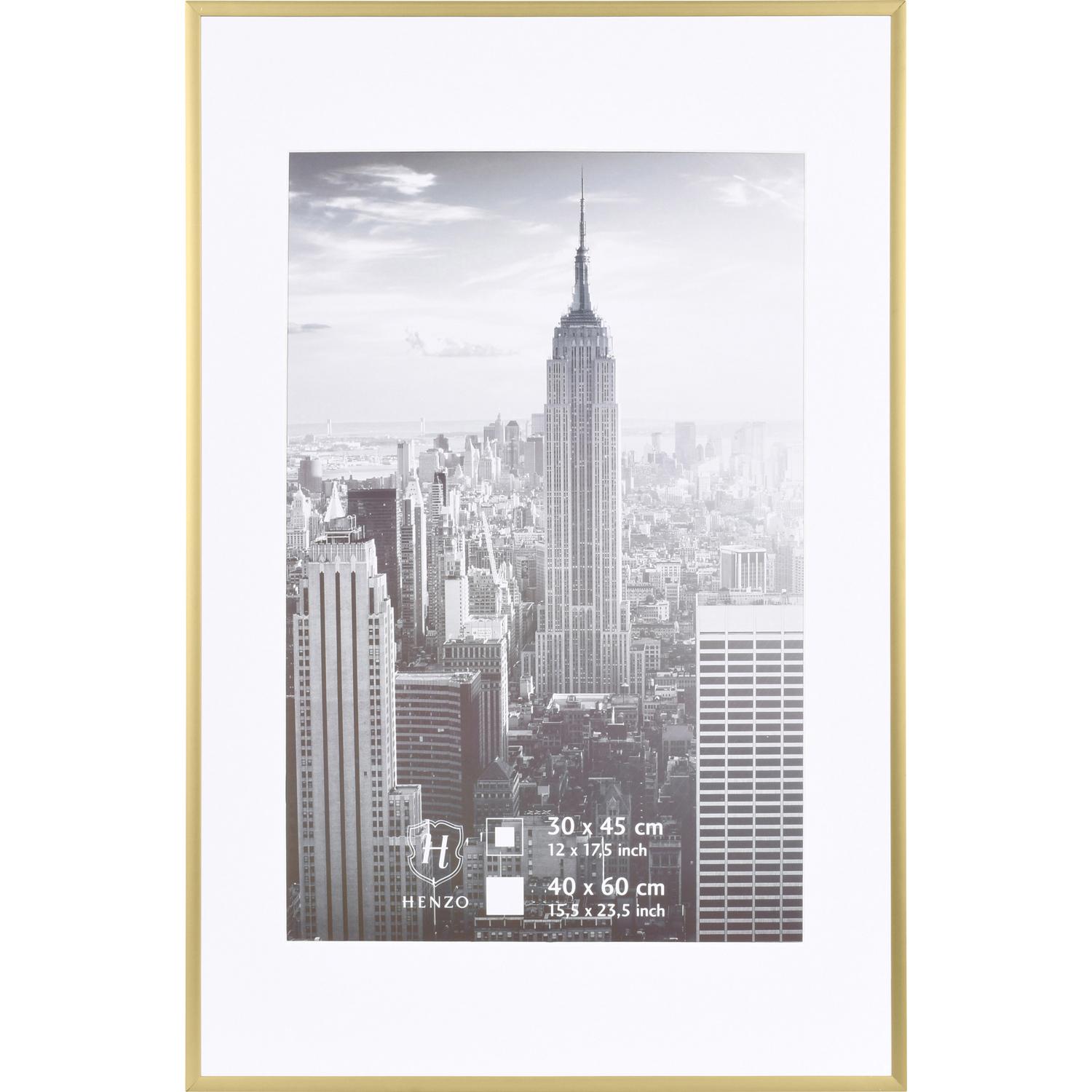Fotolijst - Henzo - Manhattan - Fotomaat 40x60 cm - Goud