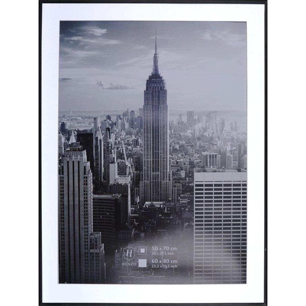 Fotolijst - Henzo - Manhattan - Fotomaat 70x100 cm - Zwart