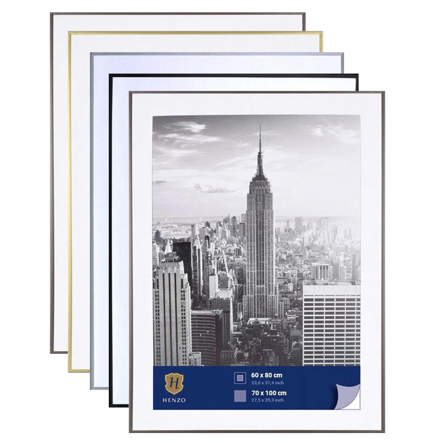 Fotolijst - Henzo - Manhattan - Fotomaat 70x100 cm - Zwart