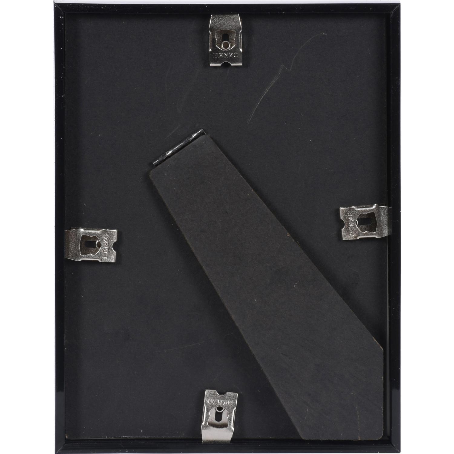 Fotolijst - Henzo - Metallica - Fotomaat 15x20 cm - Zwart