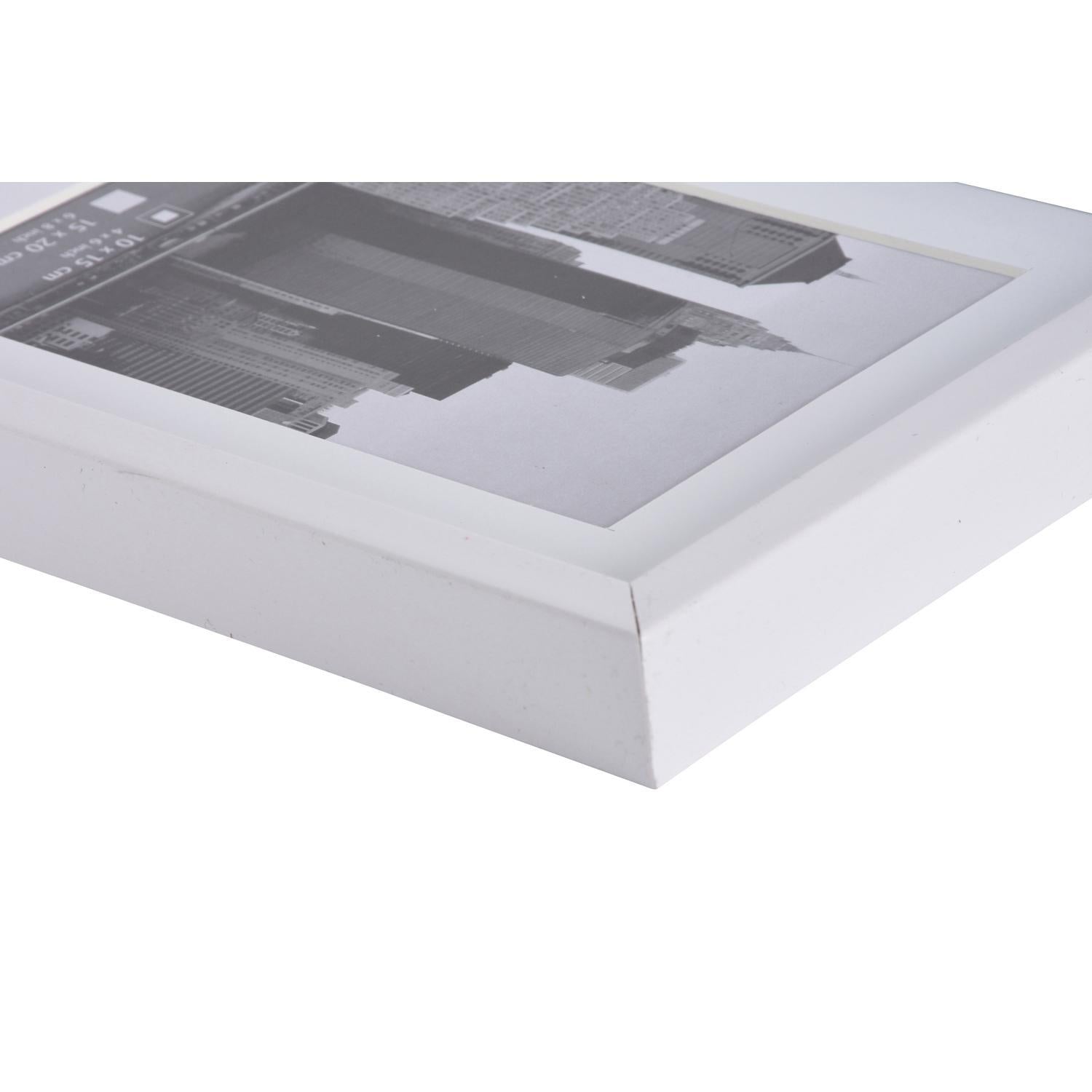 Fotolijst - Henzo - Metallica - Fotomaat 15x20 cm - Wit
