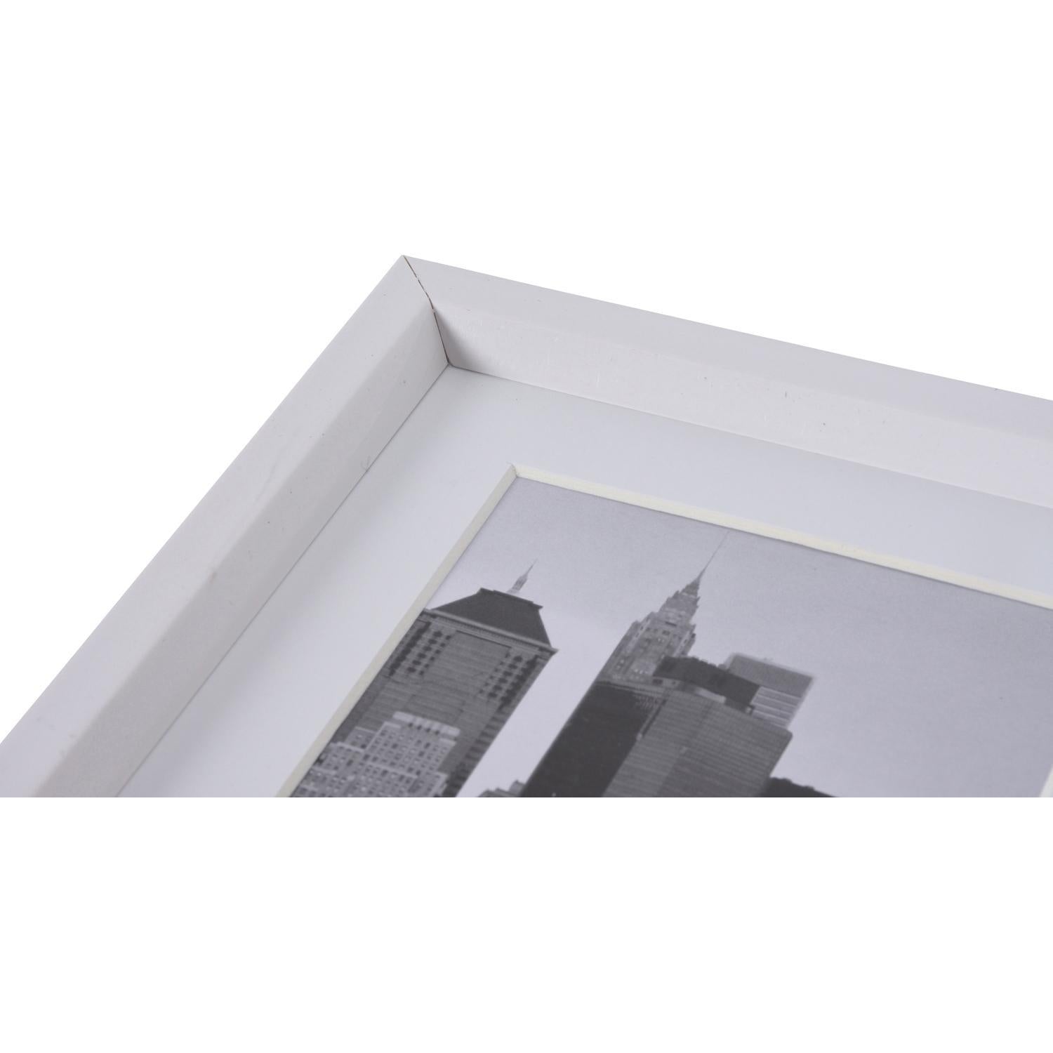 Fotolijst - Henzo - Metallica - Fotomaat 15x20 cm - Wit