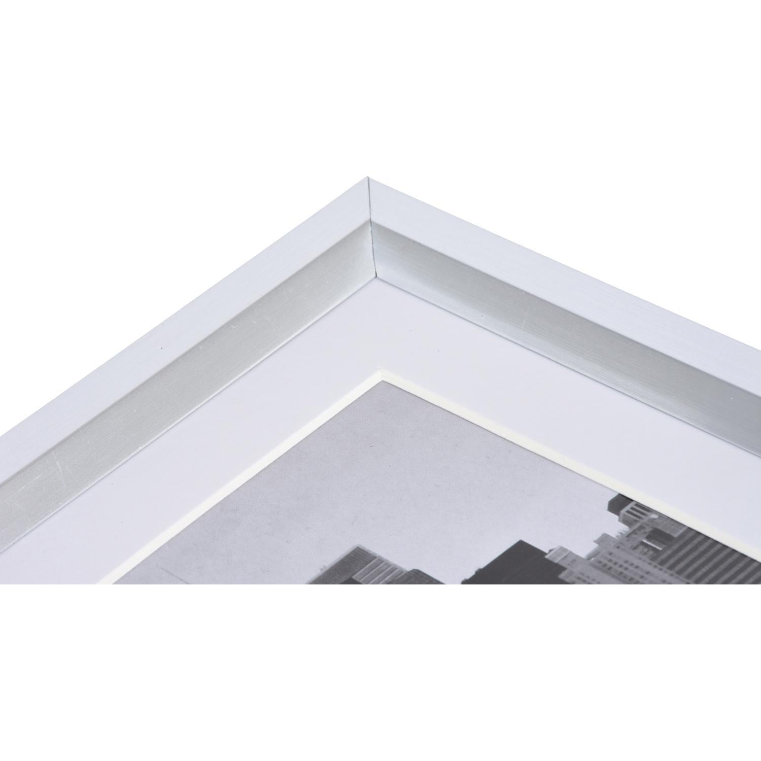 Fotolijst - Henzo - Metallica - Fotomaat 20x20 cm - Zilver