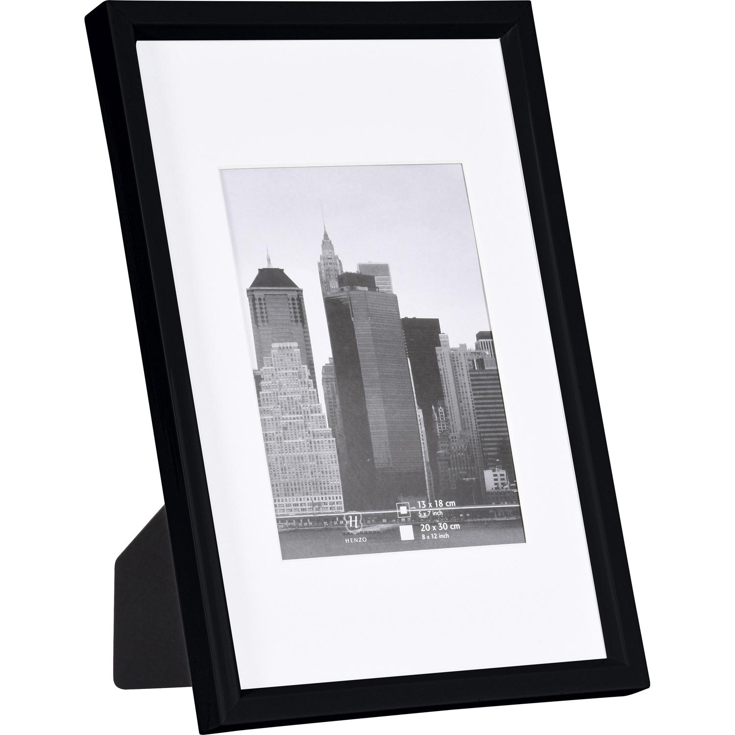 Fotolijst - Henzo - Metallica - Fotomaat 20x30 cm - Zwart