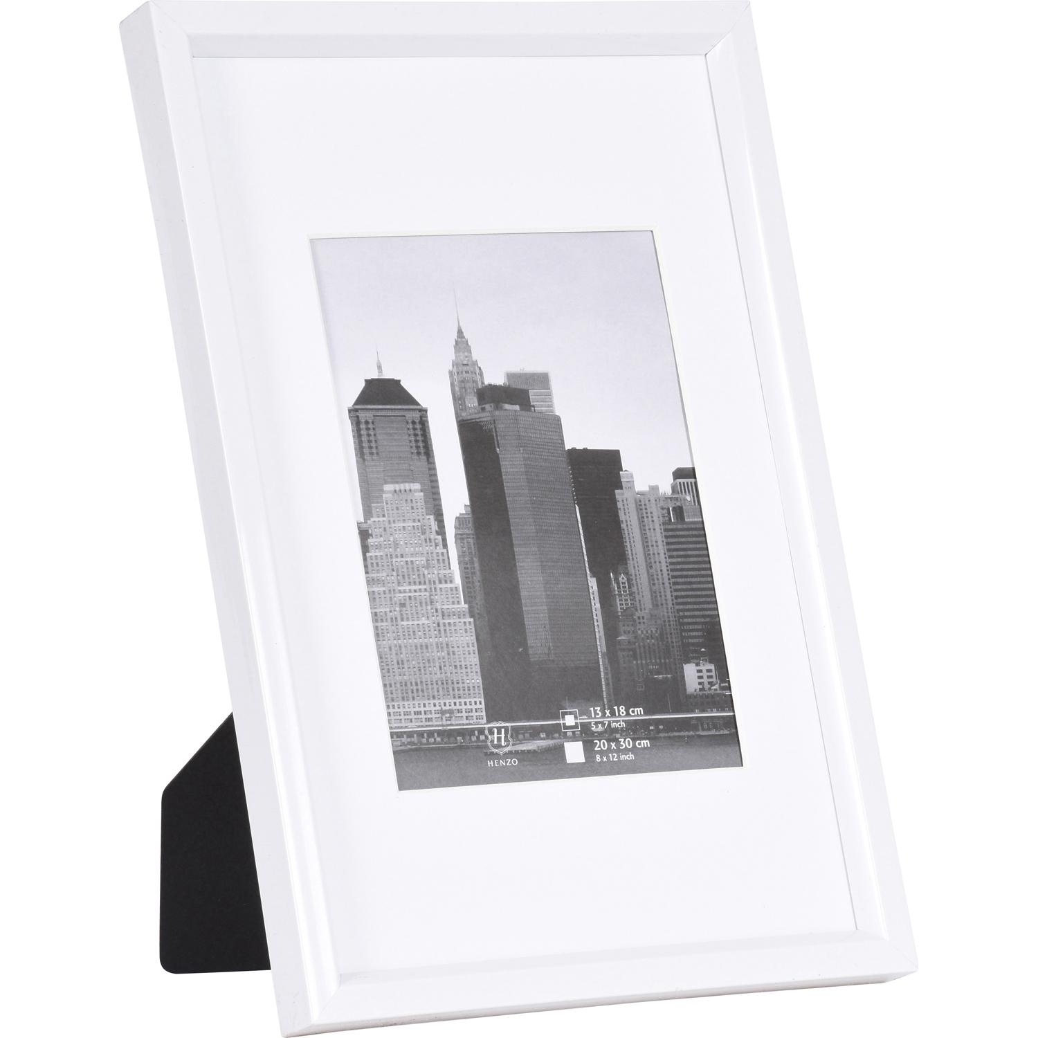 Fotolijst - Henzo - Metallica - Fotomaat 20x30 cm - Wit