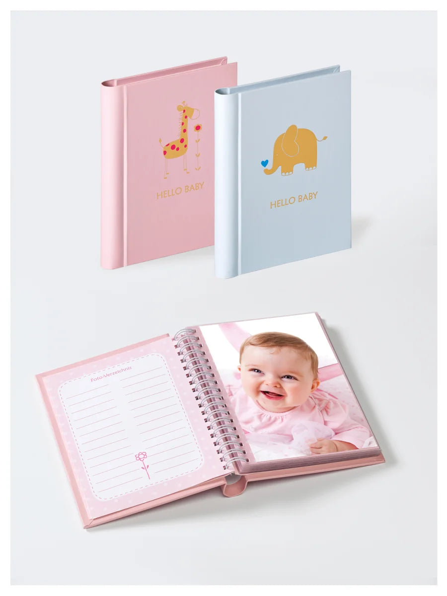 Mini album baby animal, blue f. 30 ph. 11,5x15,5 cm