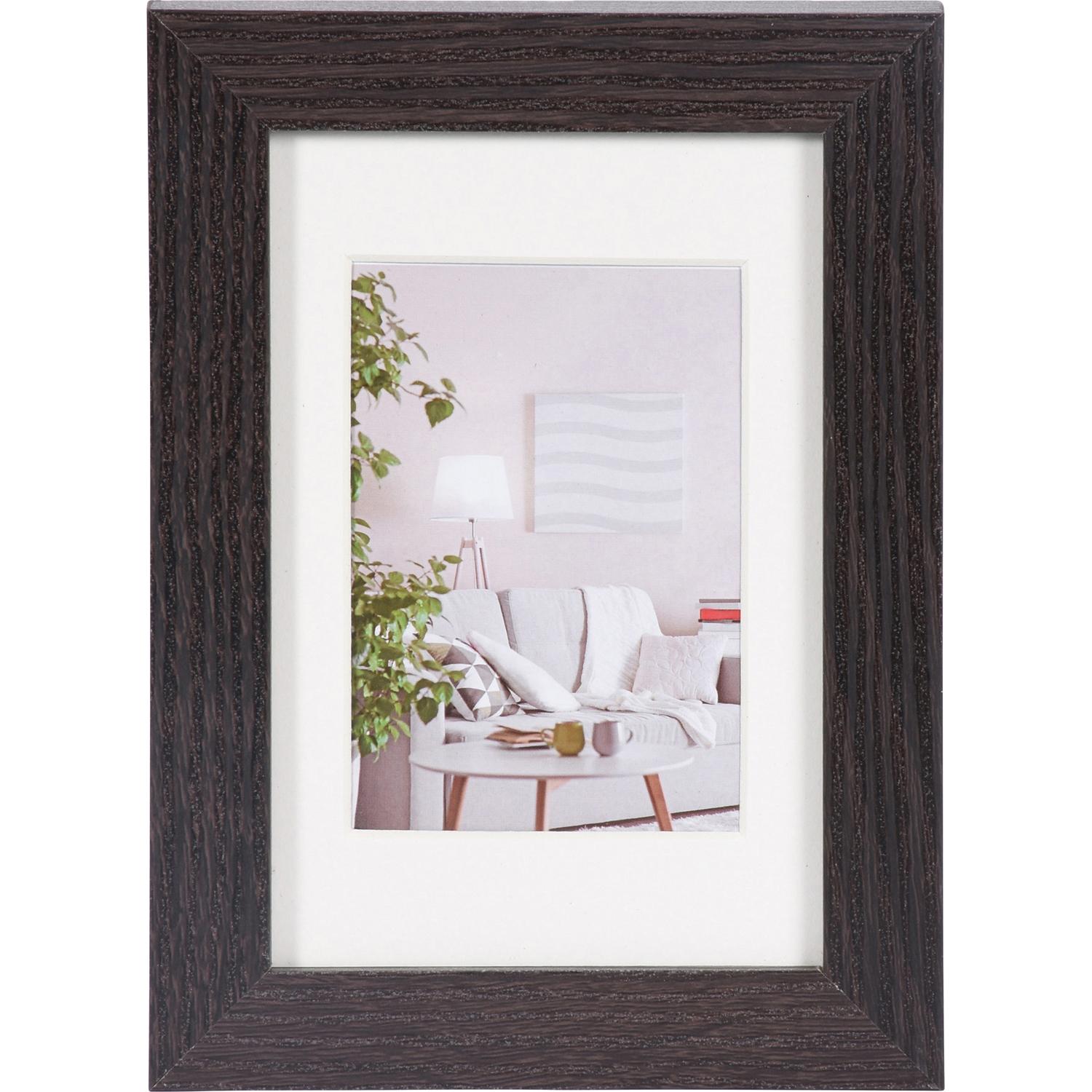 Fotolijst - Henzo - Modern - Fotomaat 10x15 cm - Donkerbruin