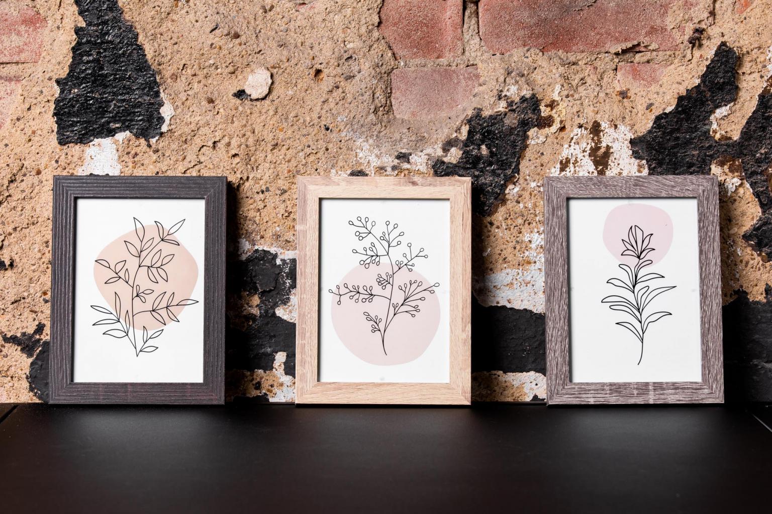 Fotolijst - Henzo - Modern - Fotomaat 10x15 cm - Donkerbruin
