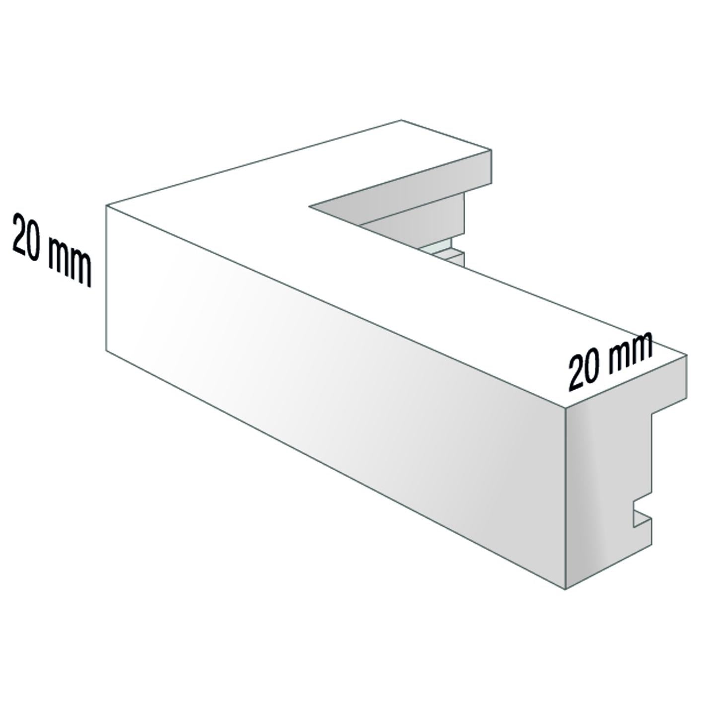 Fotolijst - Henzo - Modern - Fotomaat 10x15 cm - Donkergrijs