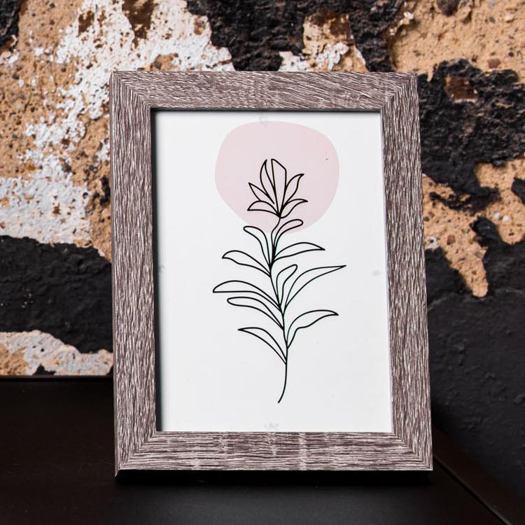 Fotolijst - Henzo - Modern - Fotomaat 10x15 cm - Donkergrijs