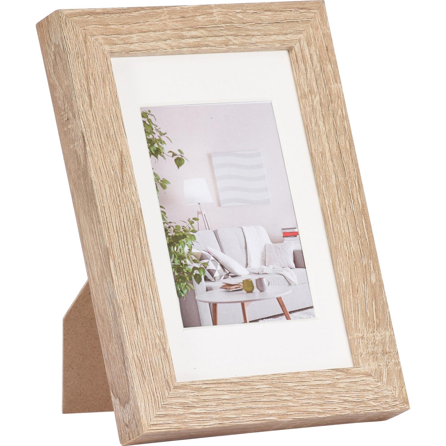 Fotolijst - Henzo - Modern - Fotomaat 10x15 cm - Lichtbruin