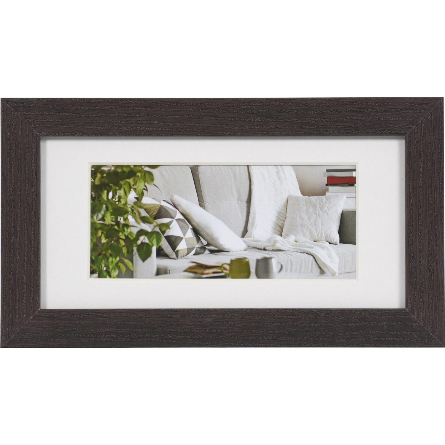 Fotolijst - Henzo - Modern - Fotomaat 10x20 cm - Donkerbruin