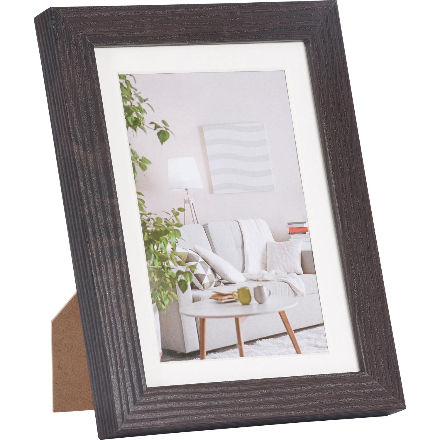 Fotolijst - Henzo - Modern - Fotomaat 13x18 cm - Donkerbruin