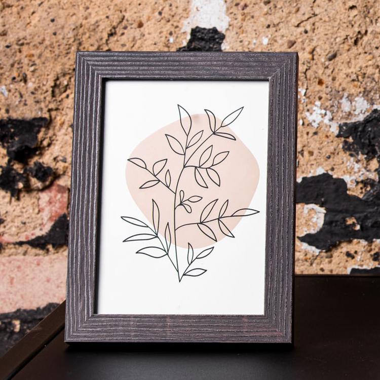Fotolijst - Henzo - Modern - Fotomaat 13x18 cm - Donkerbruin