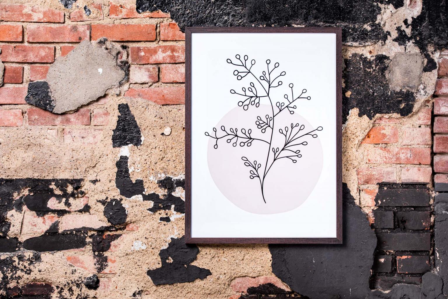 Fotolijst - Henzo - Modern - Fotomaat 30x40 cm - Donkerbruin