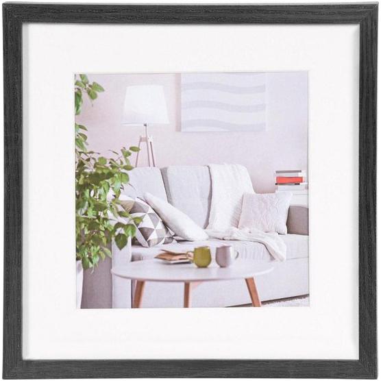 Fotolijst - Henzo - Modern - Fotomaat 40x40 cm - Zwart