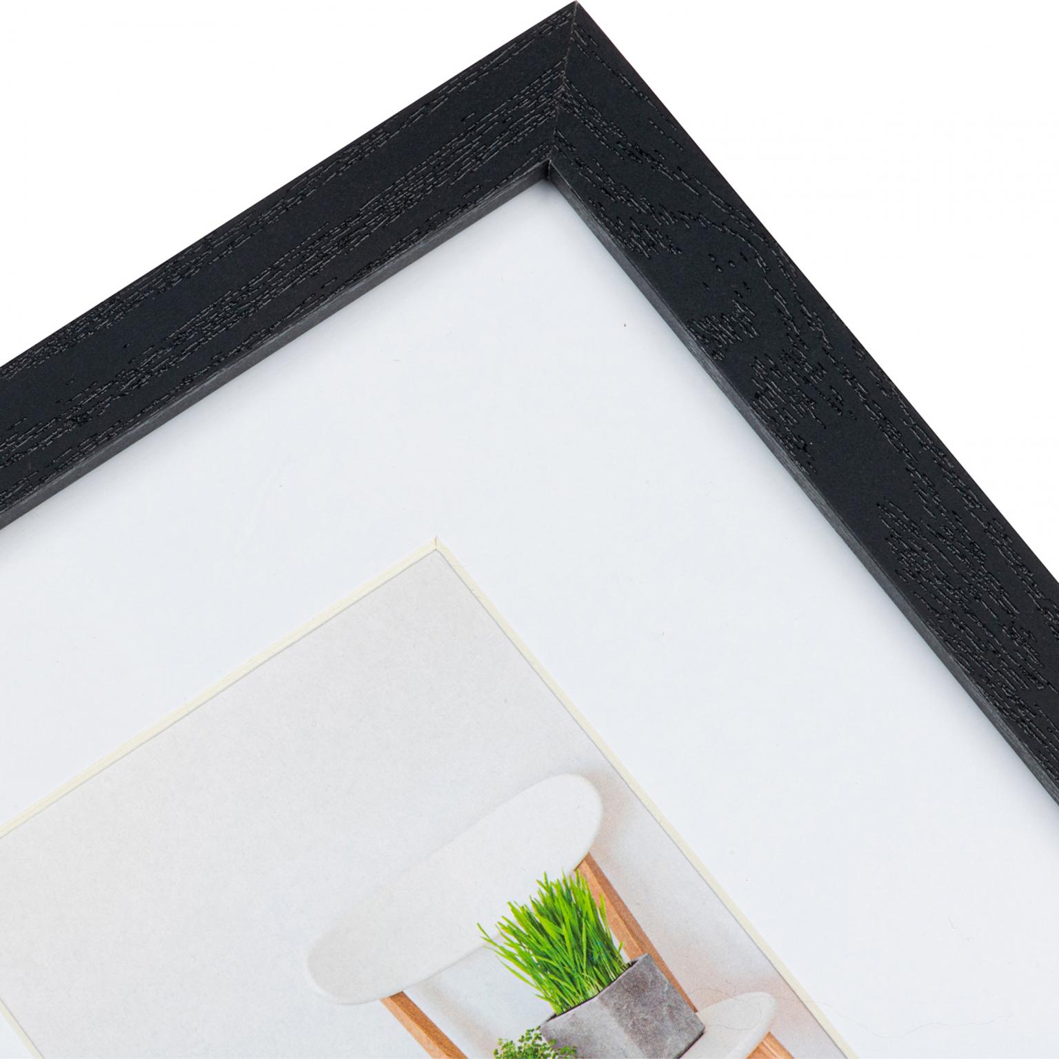 Fotolijst - Henzo - Modern Gallery - Collagelijst voor 7 foto's - Fotomaat 10x15 cm - Zwart
