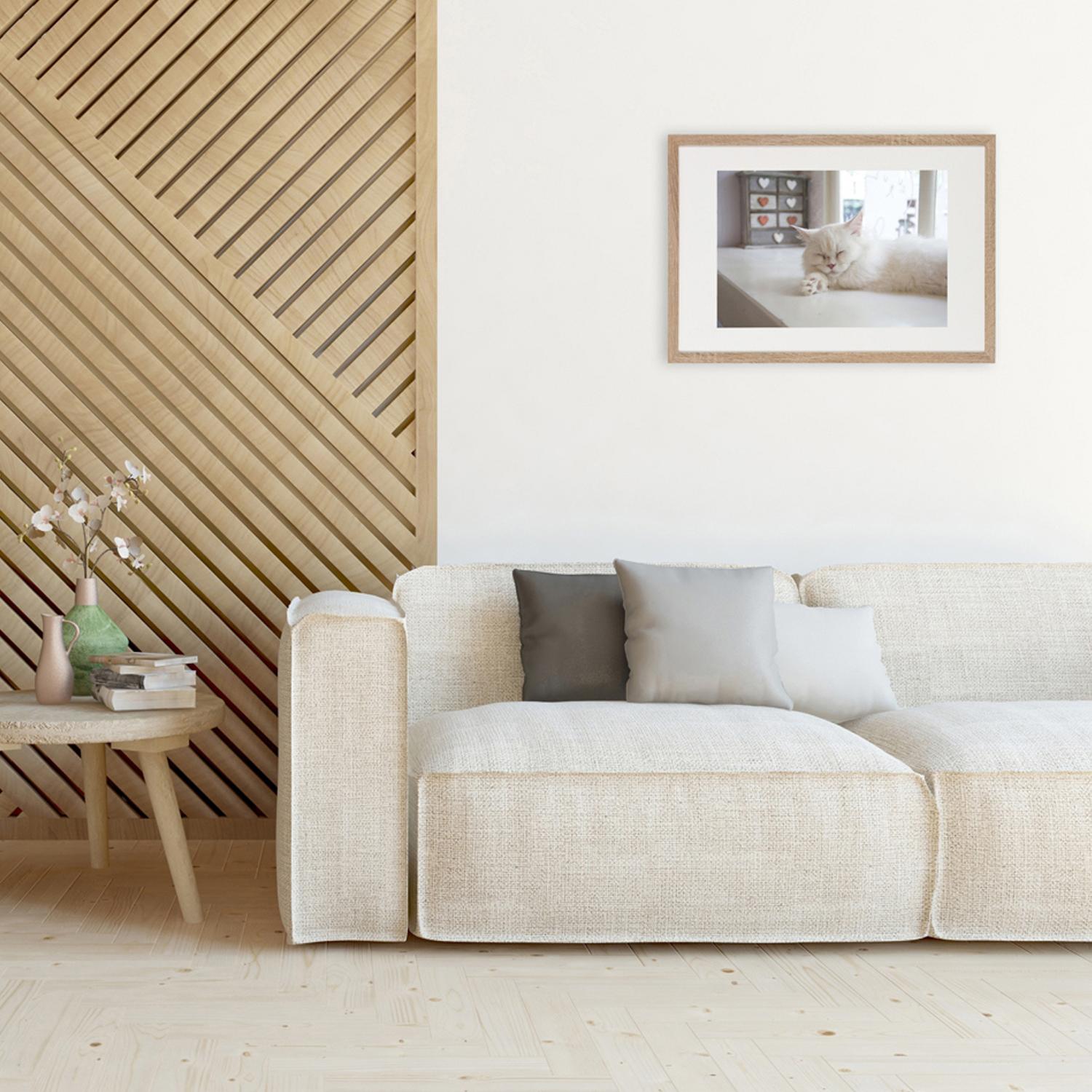 Fotolijst - Henzo - Modern - Fotomaat 40x60 cm - Lichtbruin