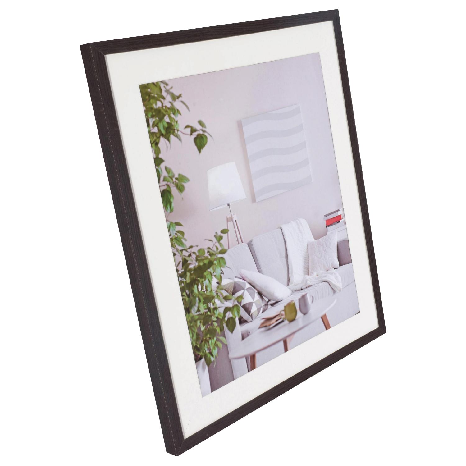 Fotolijst - Henzo - Modern - Fotomaat 50x60 cm - Donkerbruin