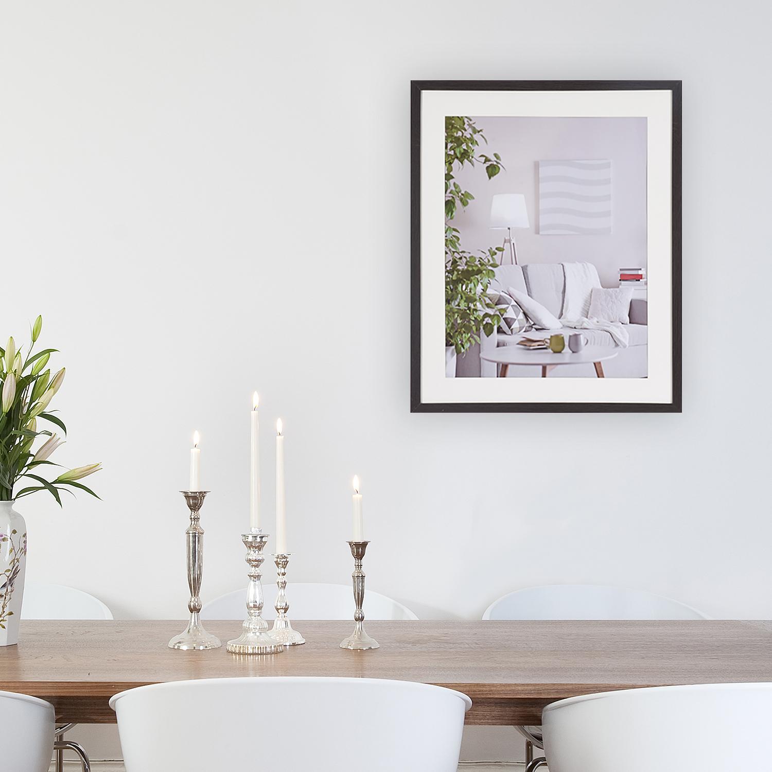 Fotolijst - Henzo - Modern - Fotomaat 50x60 cm - Donkerbruin