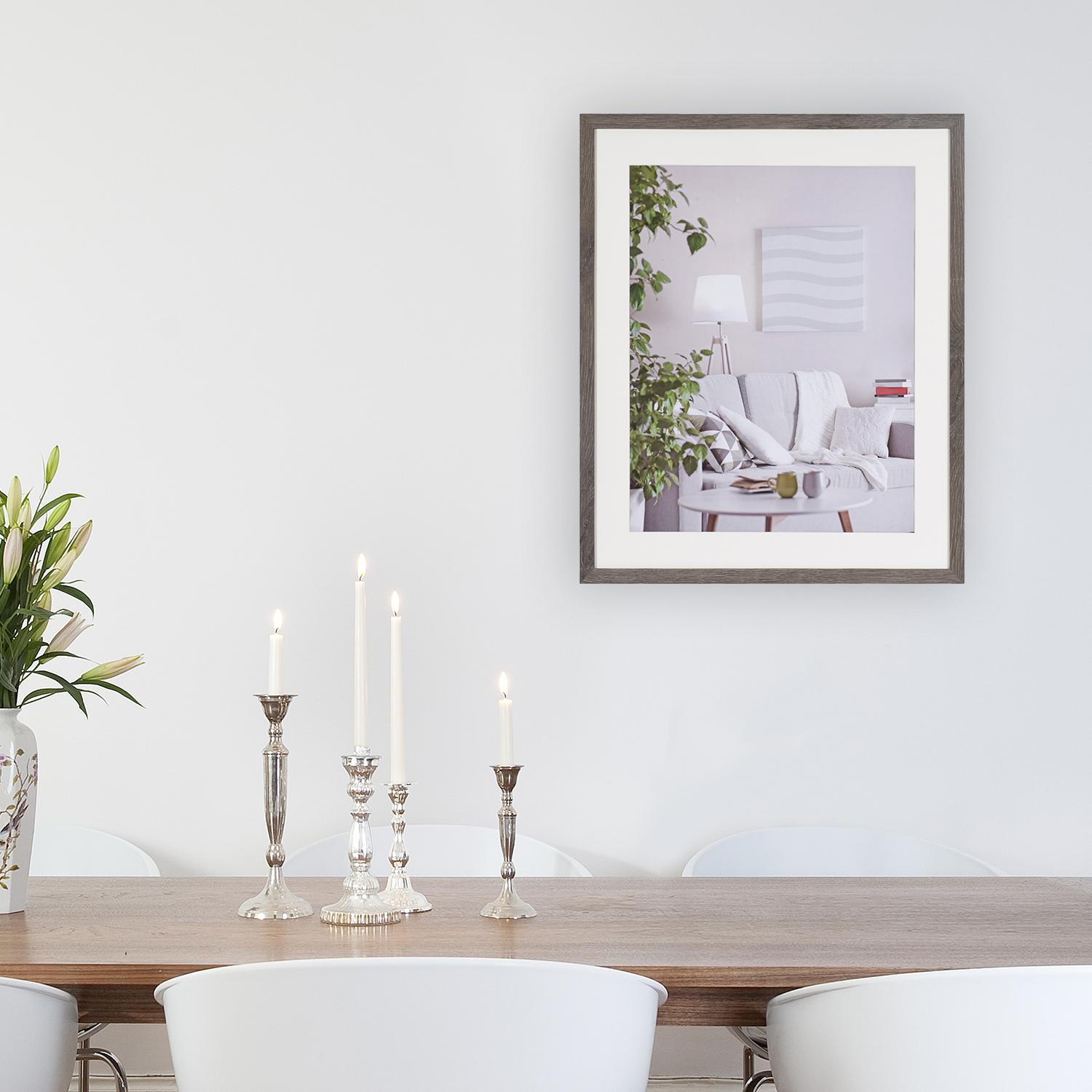 Fotolijst - Henzo - Modern - Fotomaat 50x60 cm - Donkergrijs