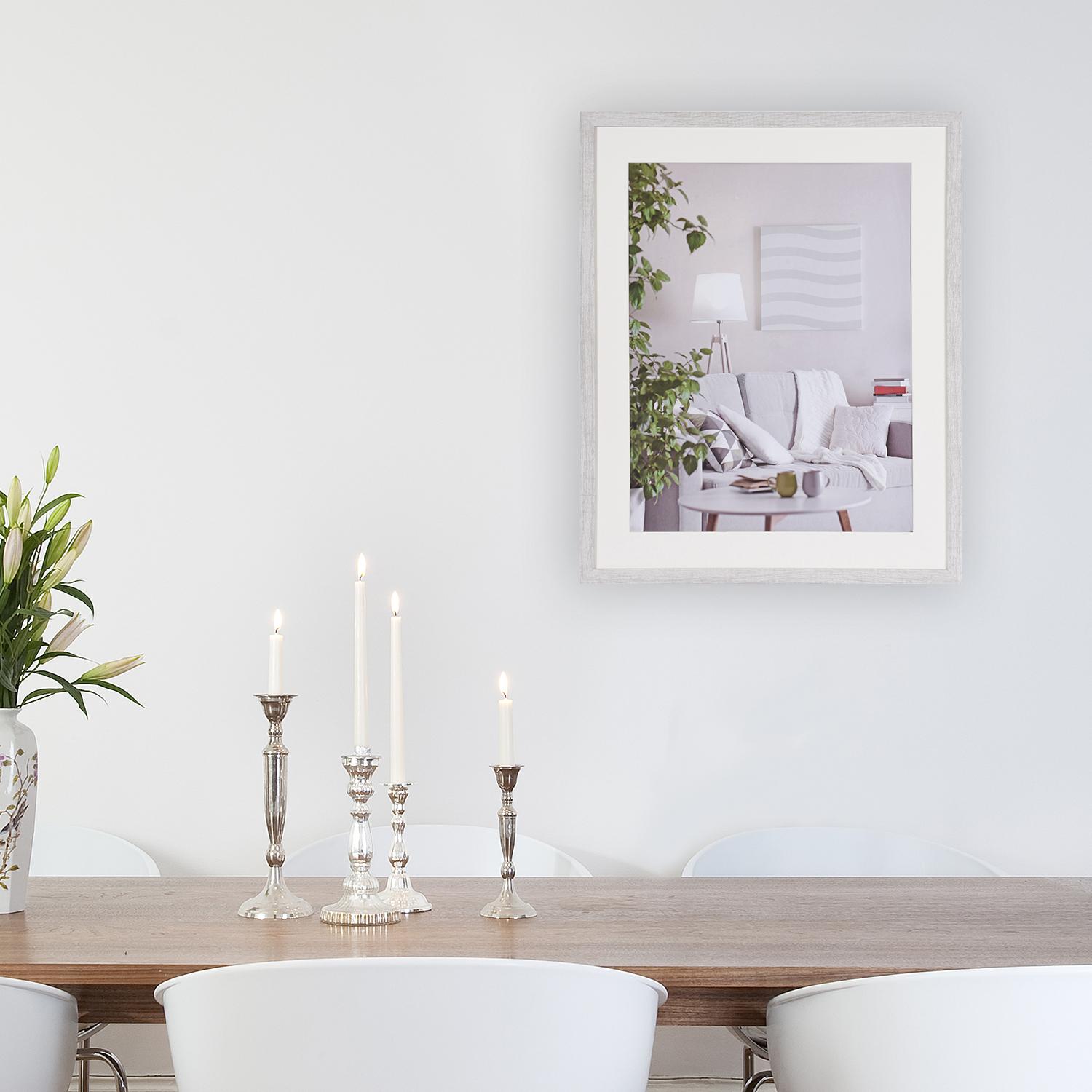 Fotolijst - Henzo - Modern - Fotomaat 50x60 cm - Wit