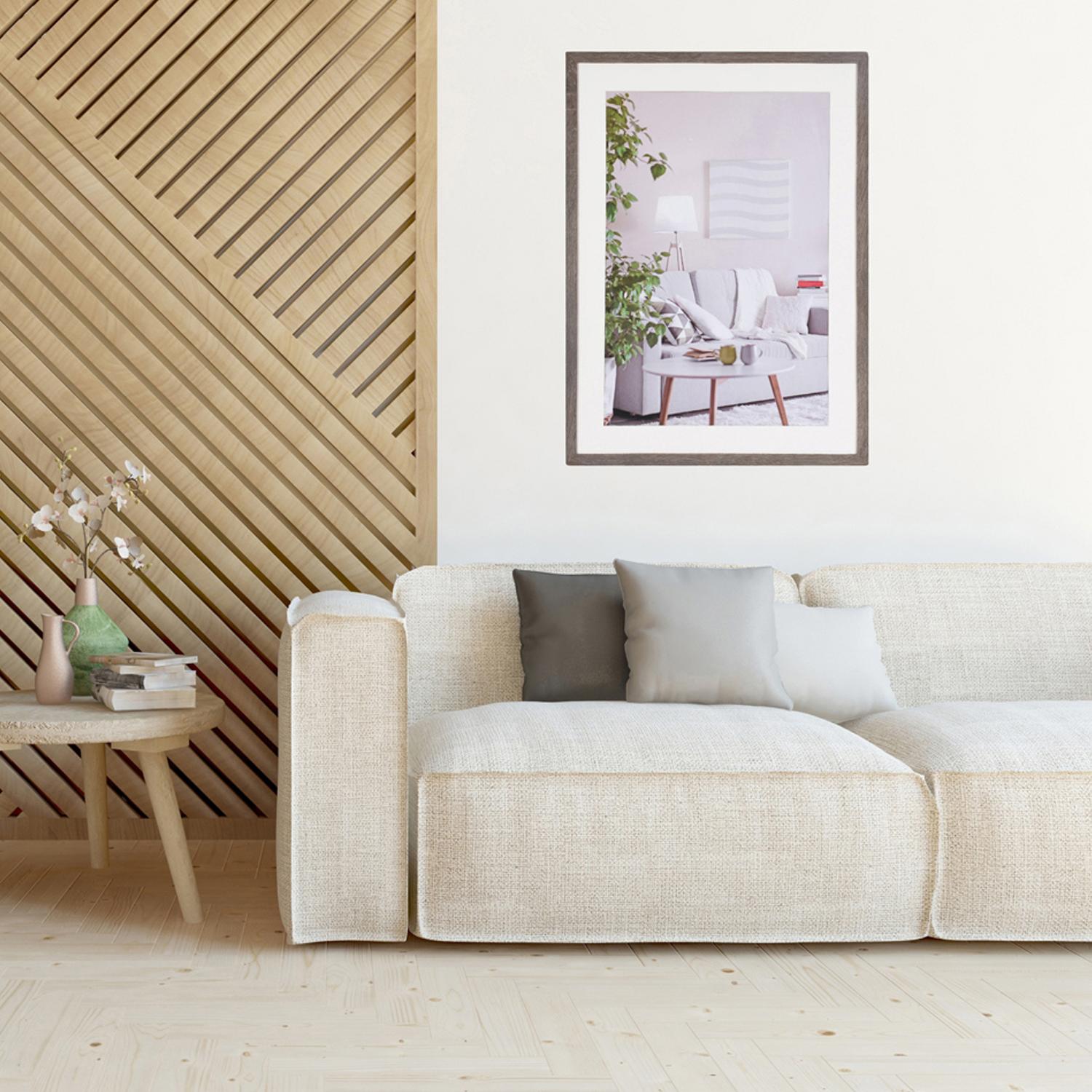 Fotolijst - Henzo - Modern - Fotomaat 50x70 cm - Donkergrijs