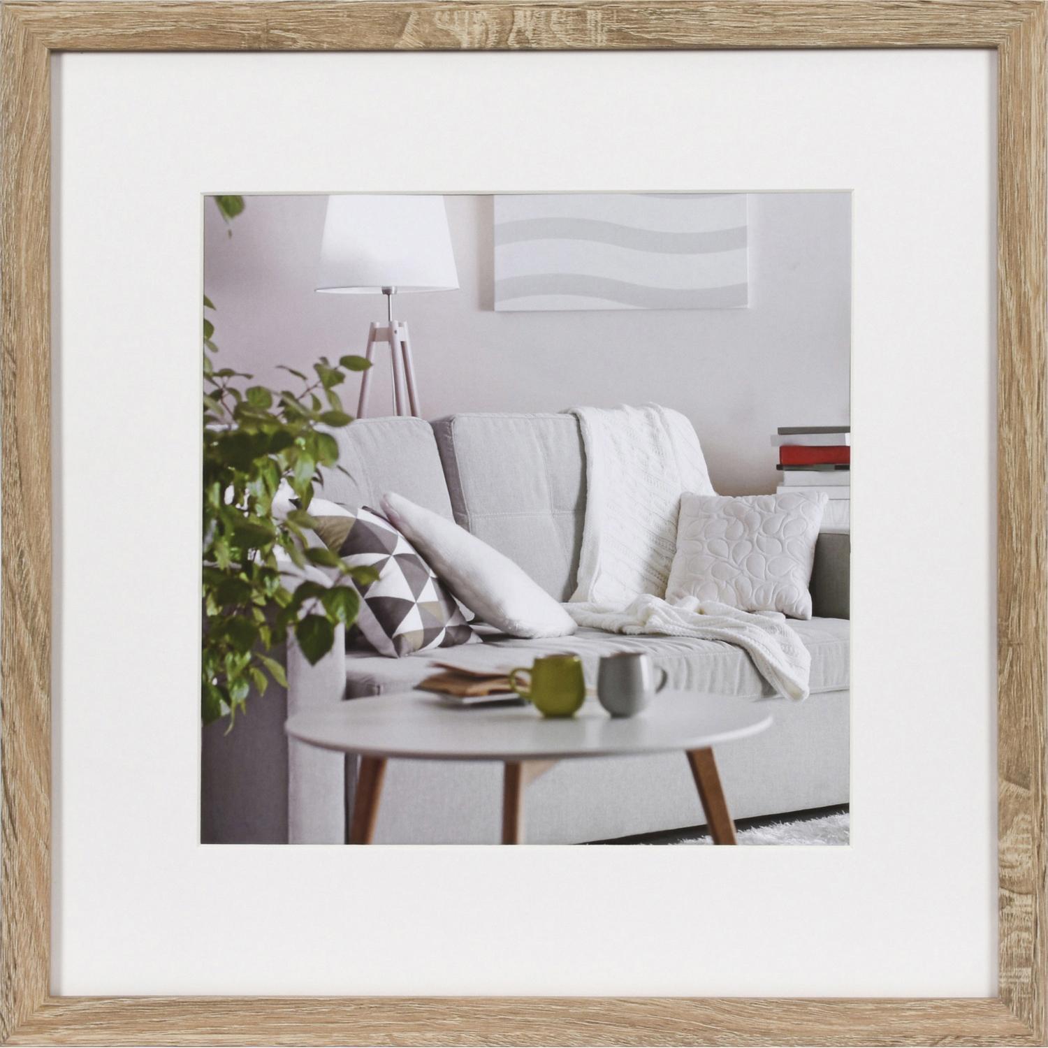 Fotolijst - Henzo - Modern - Fotomaat 60x60 cm - Lichtbruin