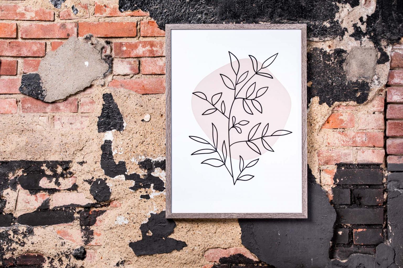Fotolijst - Henzo - Modern - Fotomaat 60x90 cm - Donkergrijs