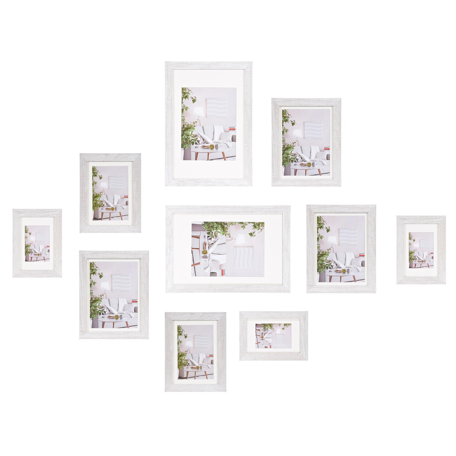 Fotolijst - Henzo - Modern - Fotowand - 10 lijsten - Wit