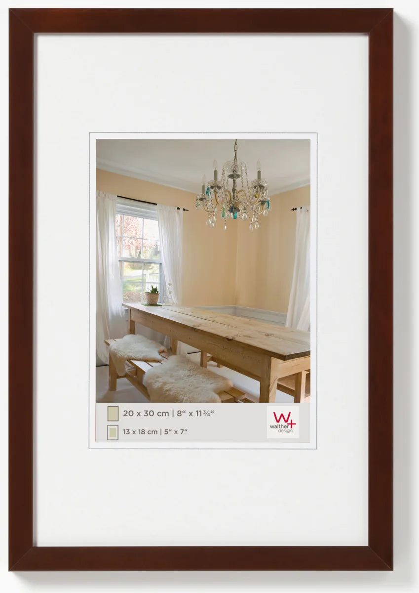 Peppers houten-lijst 50x70 zwart
