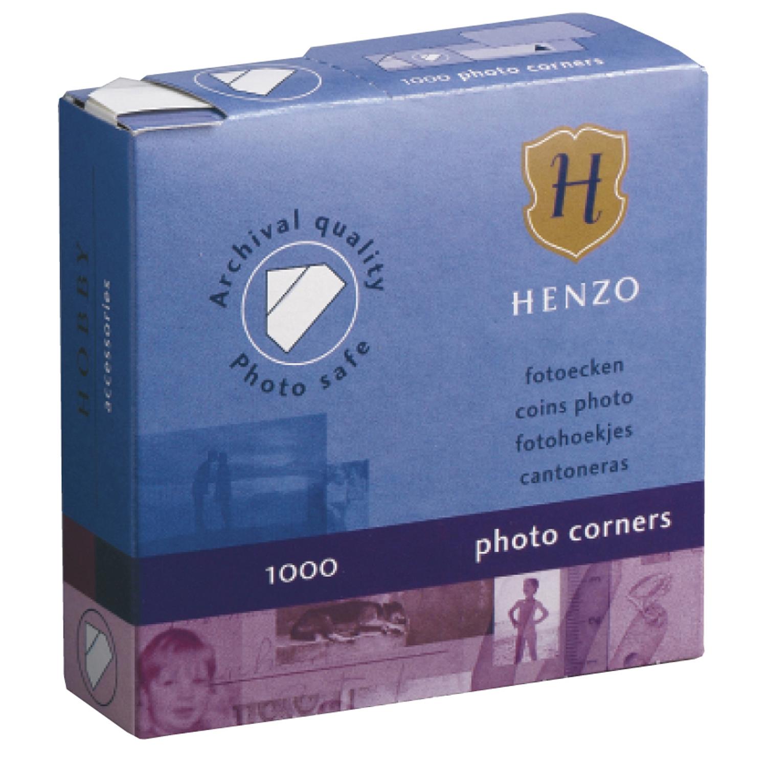 Henzo fotohoekjes 250/500/1000