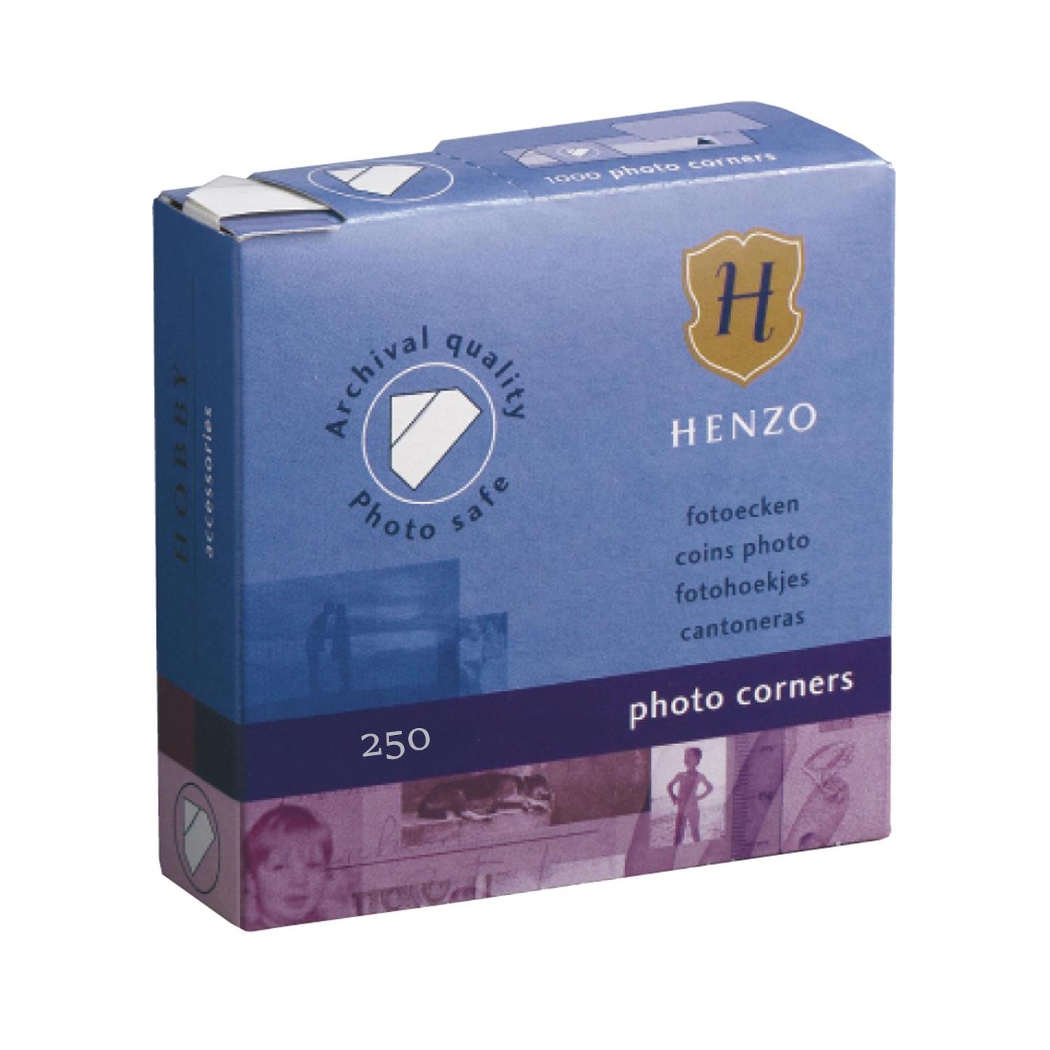 Henzo fotohoekjes 250/500/1000