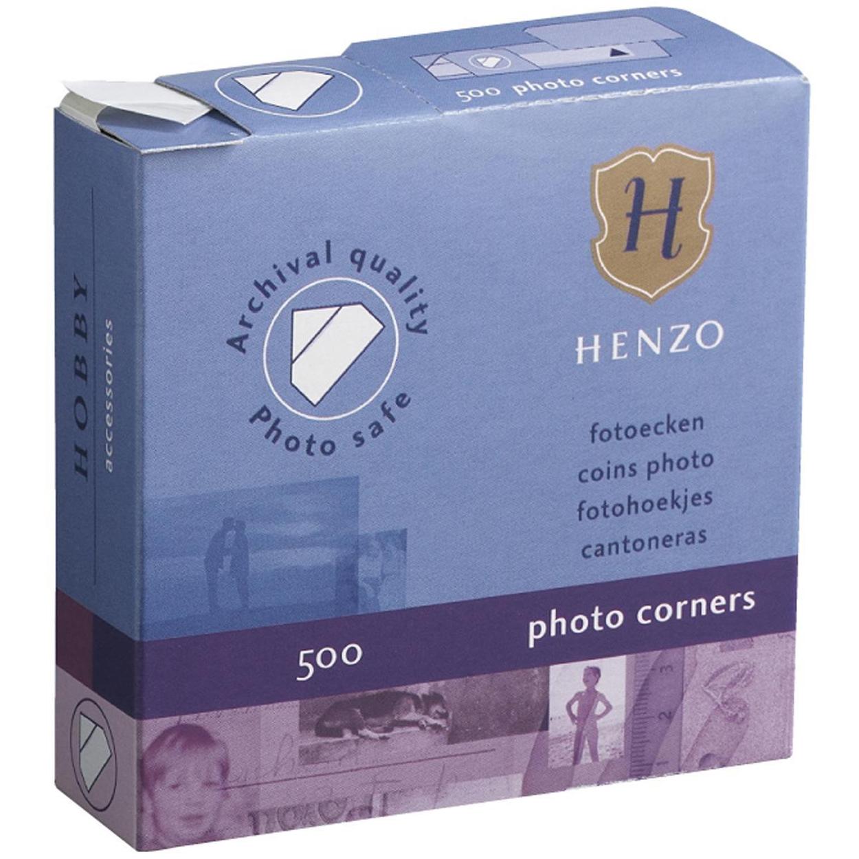Henzo fotohoekjes 250/500/1000