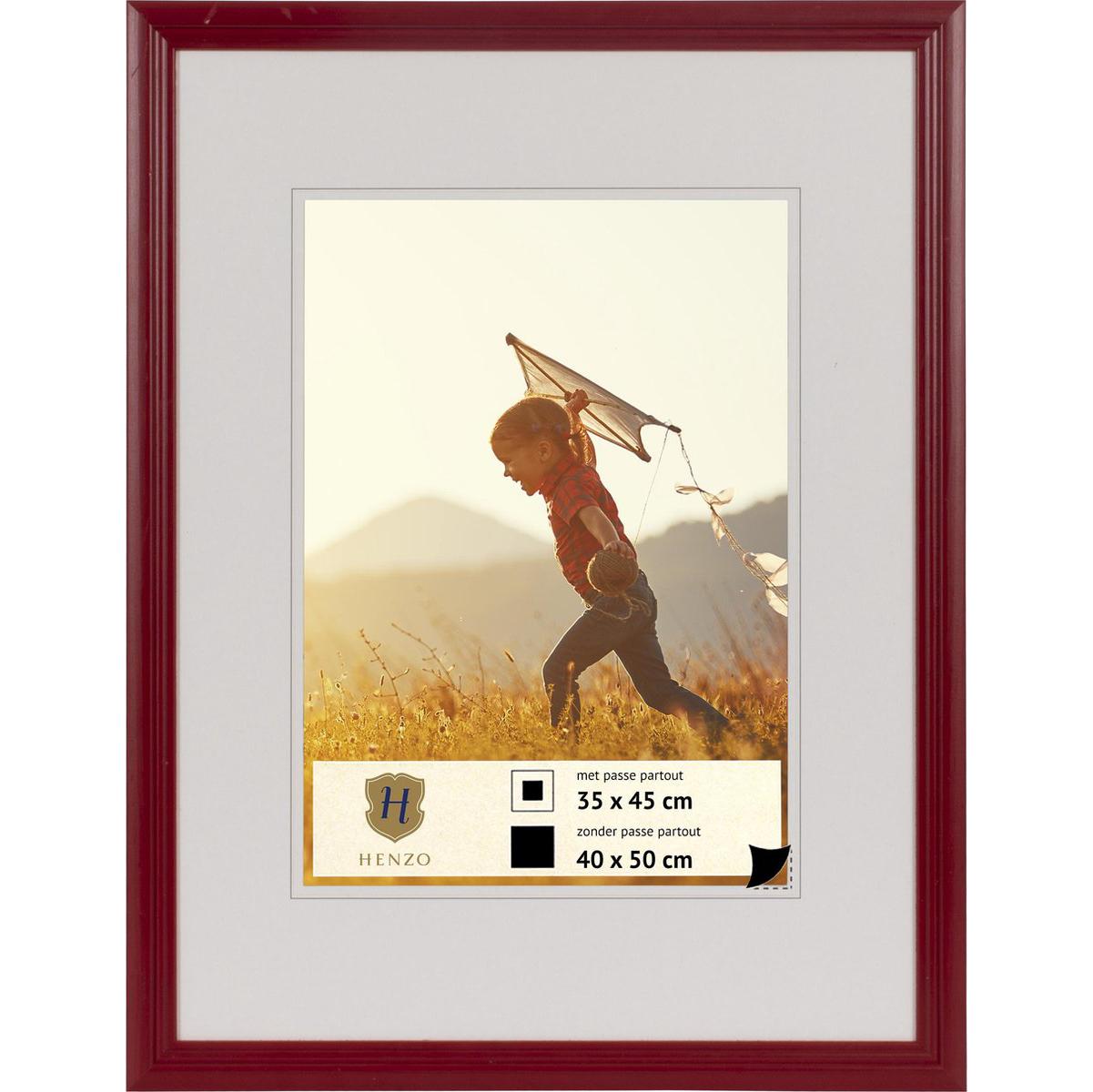 Fotolijst - Henzo - Artos - Fotomaat 40x50 cm - Rood