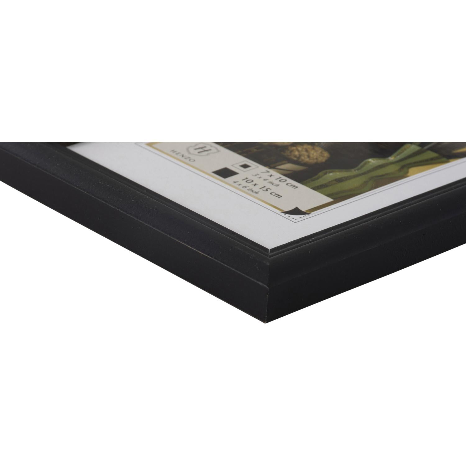 Fotolijst - Henzo - Artos - Fotomaat 10x15 cm - Zwart