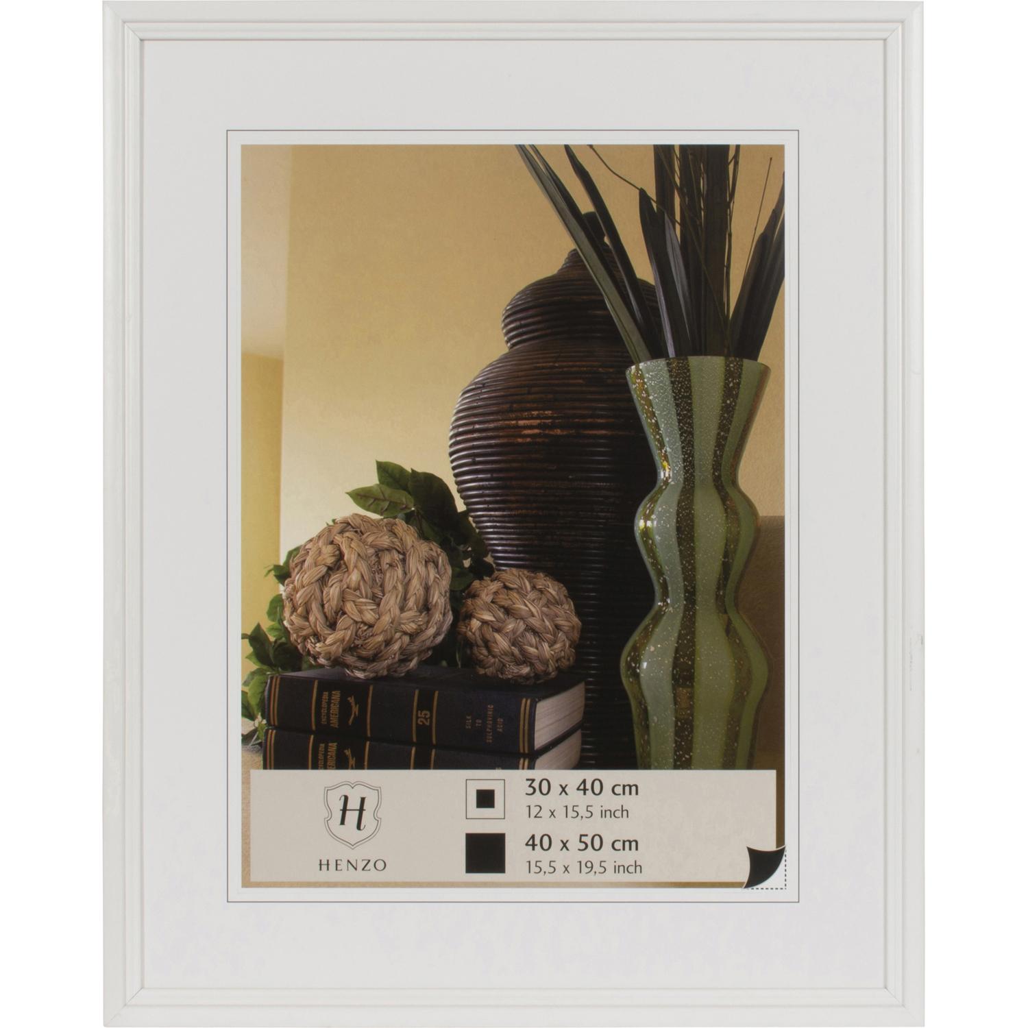 Fotolijst - Henzo - Artos - Fotomaat 40x50 cm - Wit
