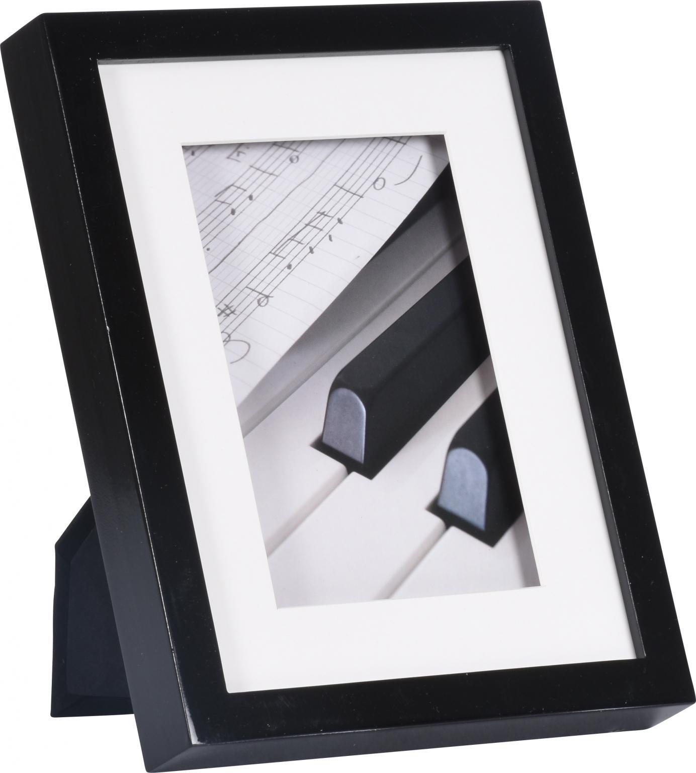Fotolijst - Henzo - Piano - Fotomaat 13x18 cm - Zwart