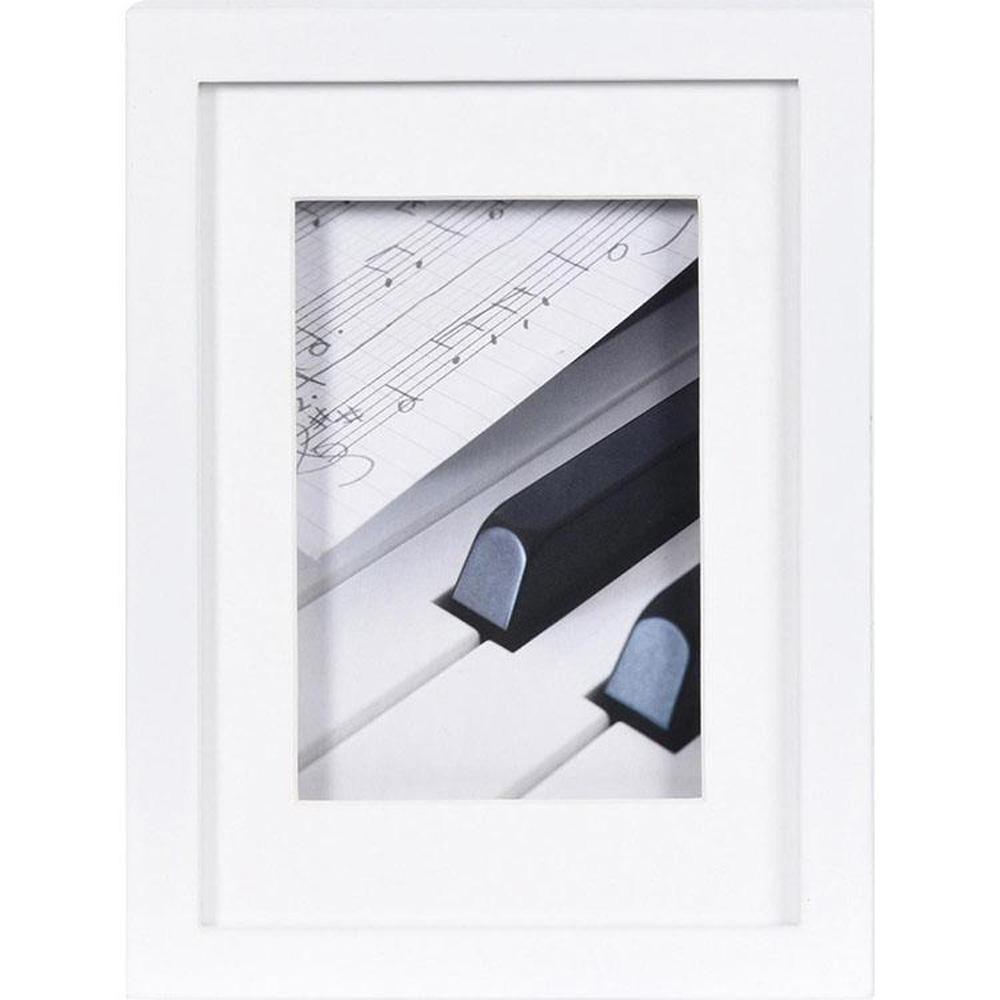 Fotolijst - Henzo - Piano - Fotomaat 15x20 cm - Wit