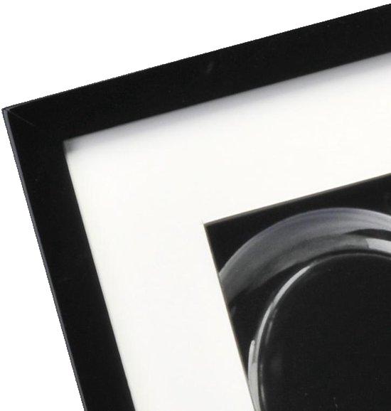 Fotolijst - Henzo - Piano Gallery - Collagelijst voor 4 foto's - Fotomaat 13x18 cm - Zwart