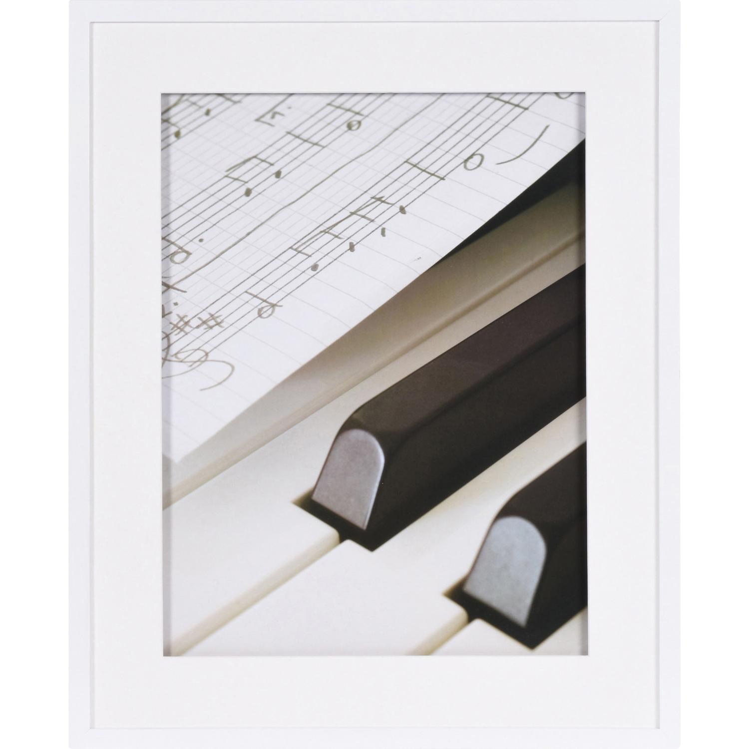 Fotolijst - Henzo - Piano - Fotomaat 40x50 cm - Wit