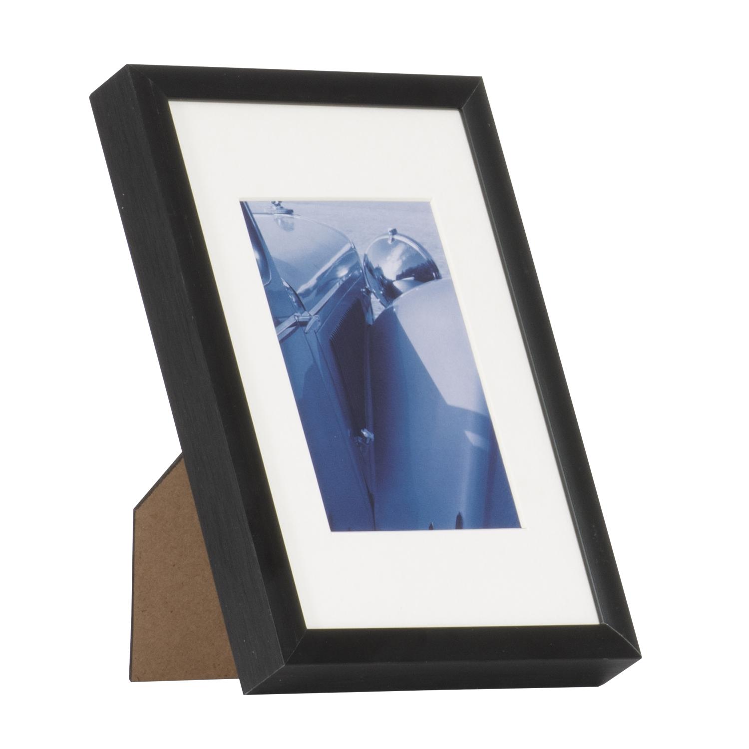 Fotolijst - Henzo - Portofino - Fotomaat 10x15 cm - Zwart