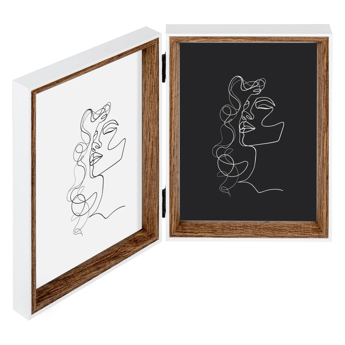 Silhouette fotolijst 2x13x18 naturel