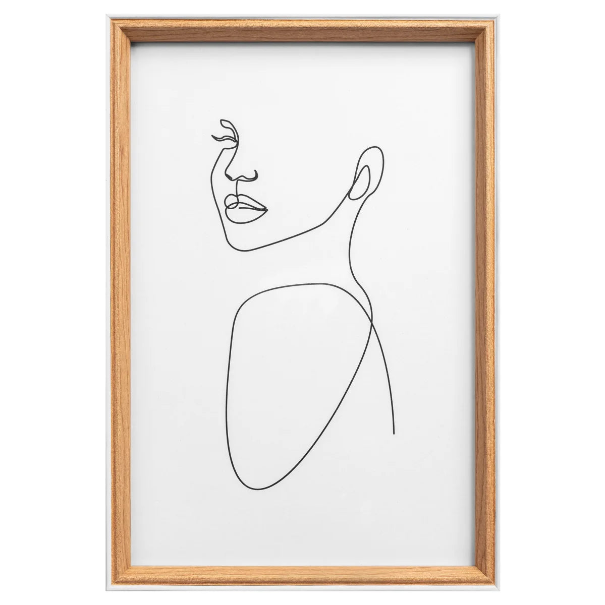 Silhouette fotolijst 30x40 beuken