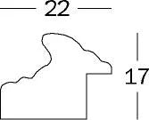 Smell lijst 10x15 noten
