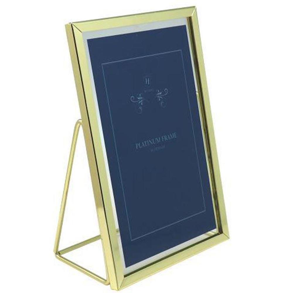 Fotolijst - Henzo - Platinum Triangle - Fotomaat 13x18 cm - Goud