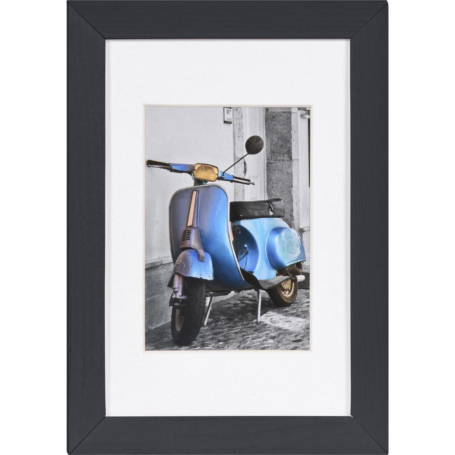 Fotolijst - Henzo - Umbria - Fotomaat 10x15 cm - Zwart