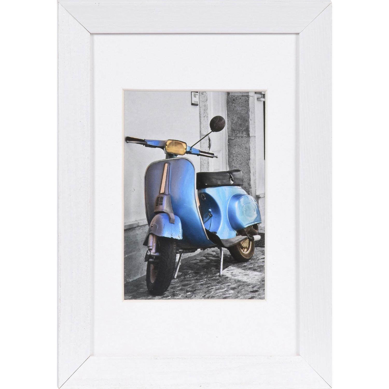 Fotolijst - Henzo - Umbria - Fotomaat 10x15 cm - Wit