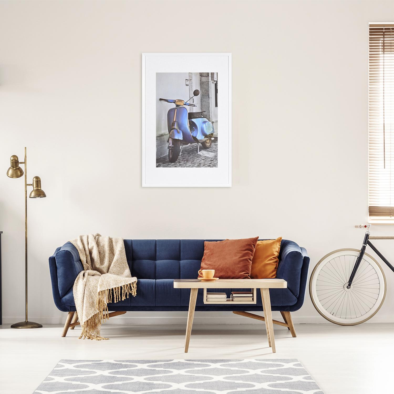Fotolijst - Henzo - Umbria - Fotomaat 50x70 cm - Wit