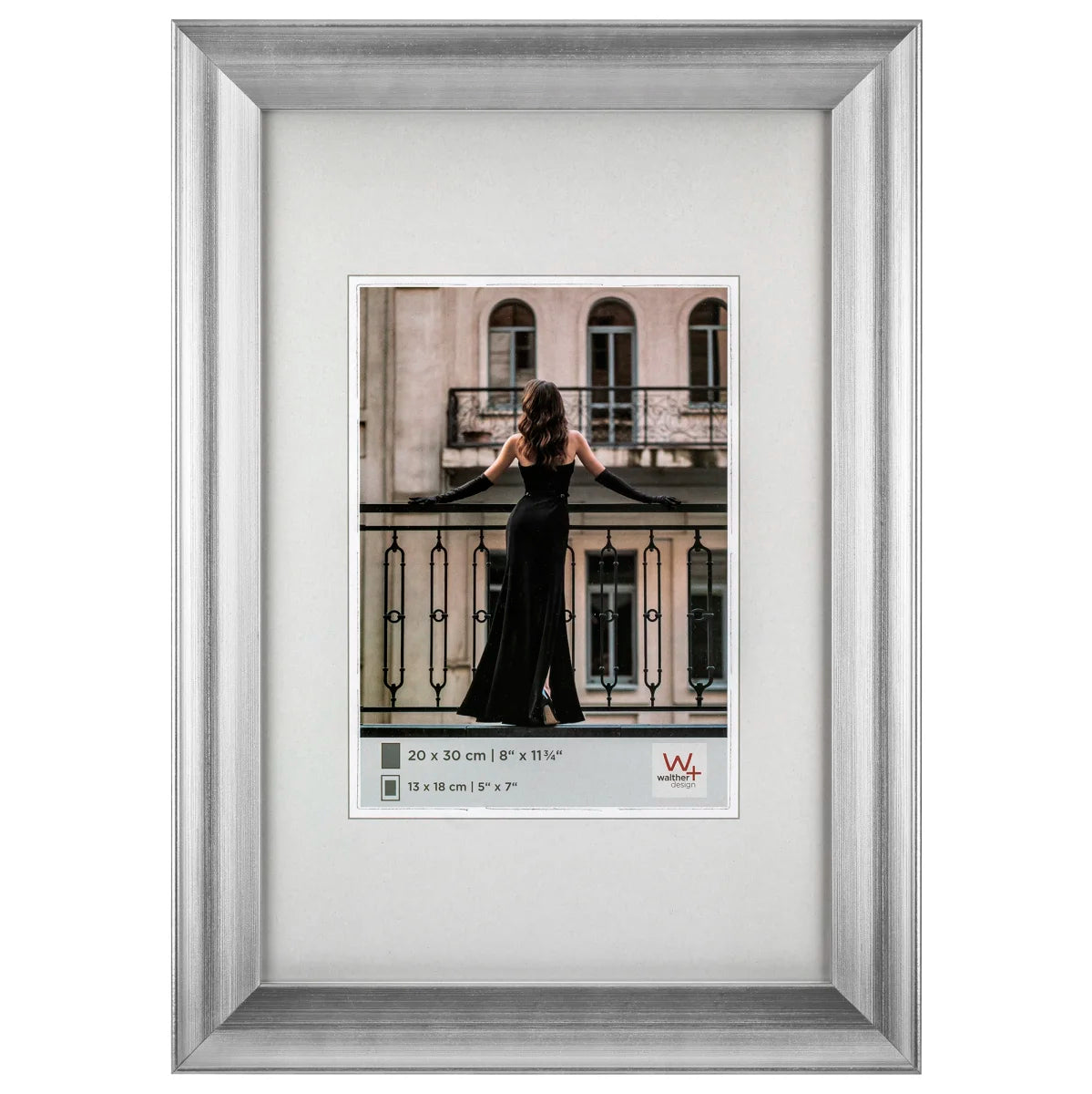 Venice fotolijst 13x18 zilver